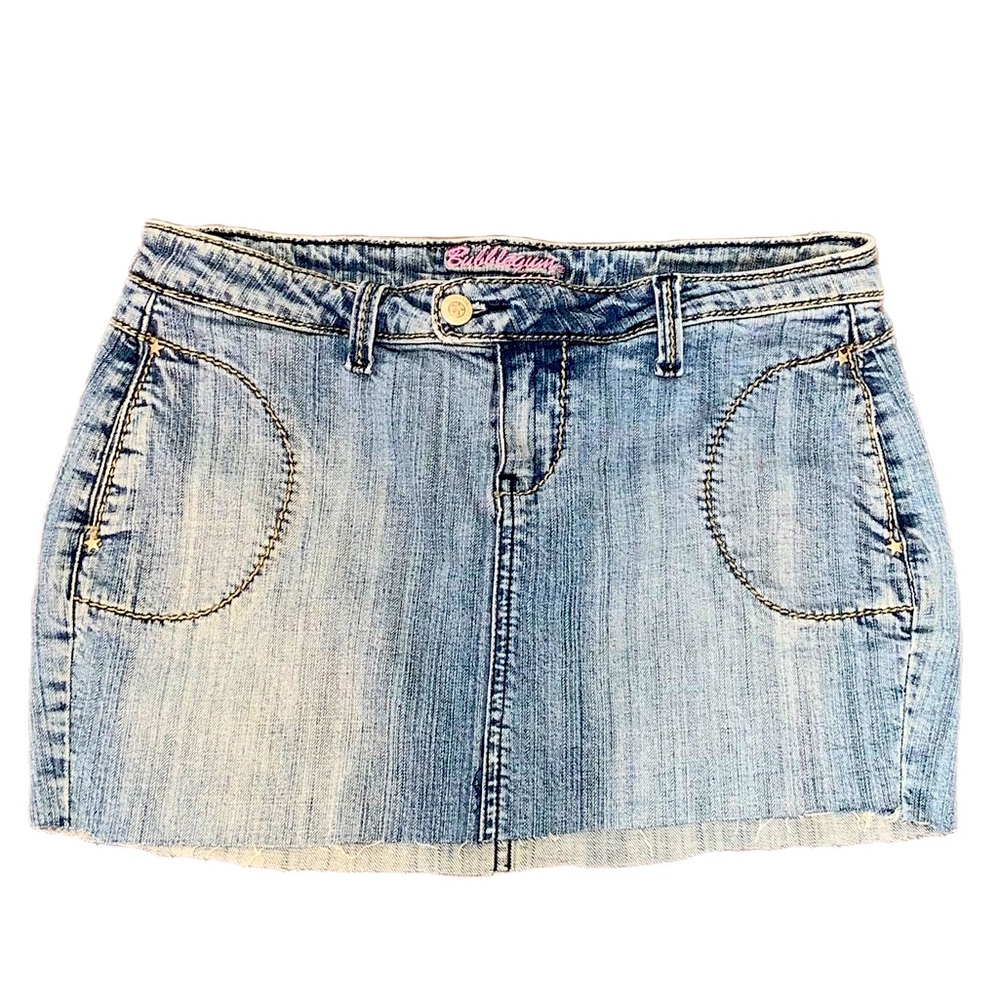 Bubblegum USA Denim Mini Skirt